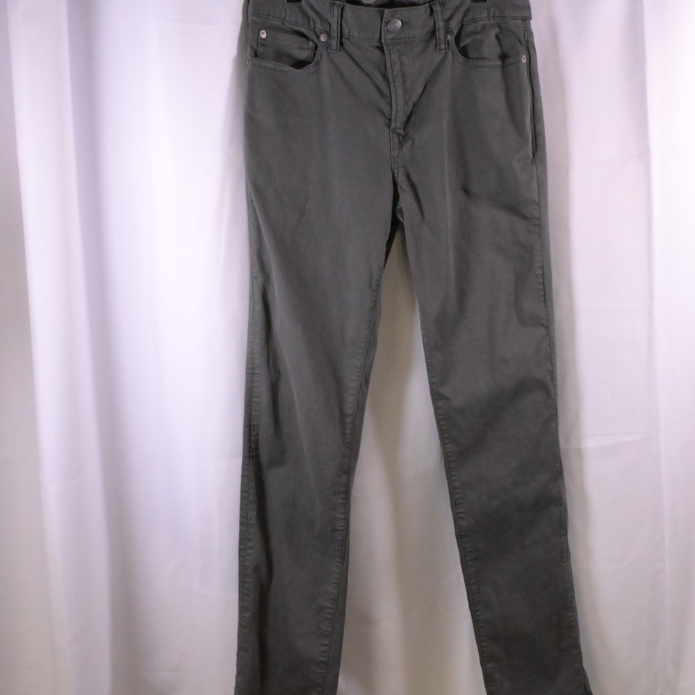 American Eagle Slim Straight Flex Jeans Gray‎ Mens 30x34